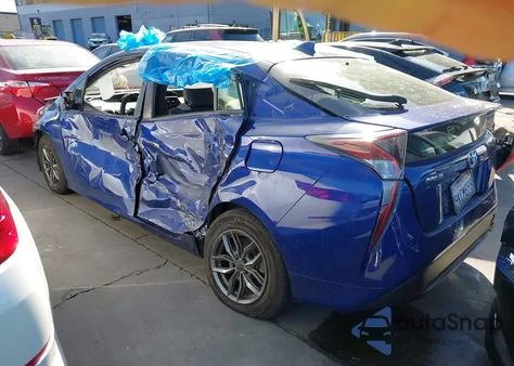 2016 Toyota Prius Two из США, поврежденный, VIN JTDKBRFU4G3520793